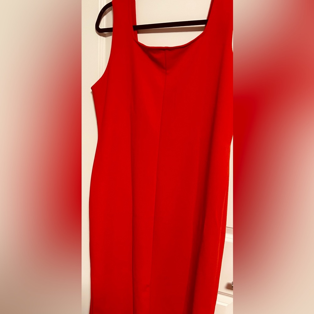 Red Bodycon Dress NWOT